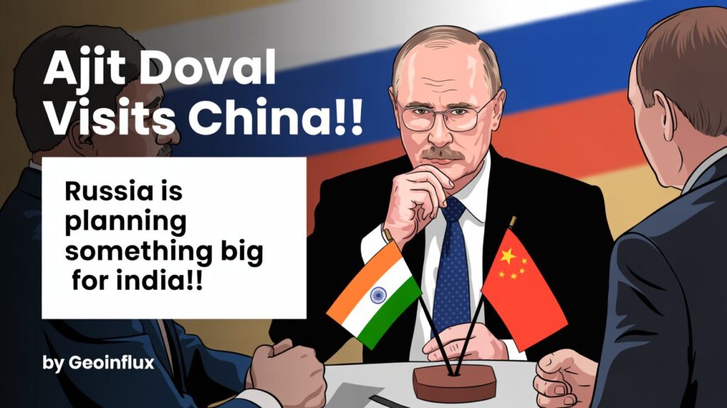 Ajit Doval China Visit India-China Relations, SCO 2025, and Putin's RIC Strategy