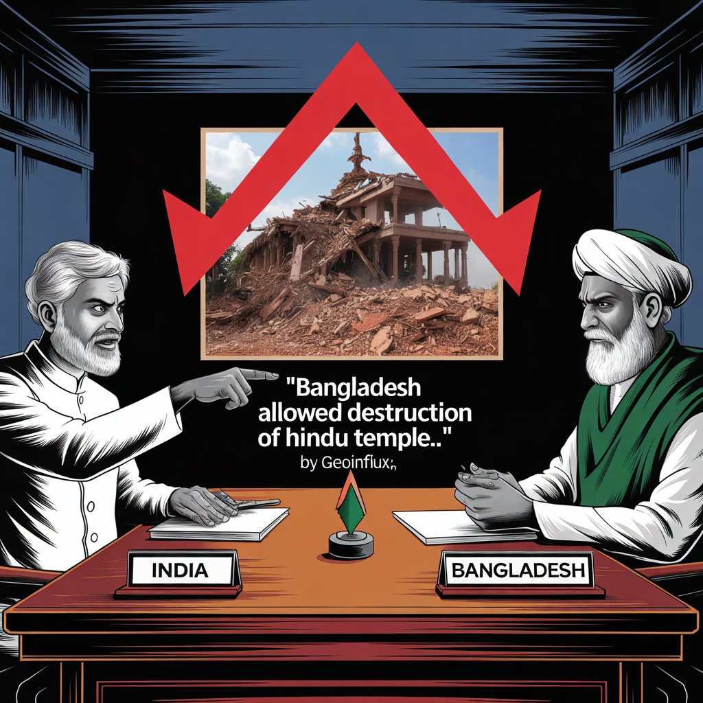 Demolition of Durga Temple in Dhaka India’s Tough Message to Bangladesh and the Rise of a Regional Realignment
