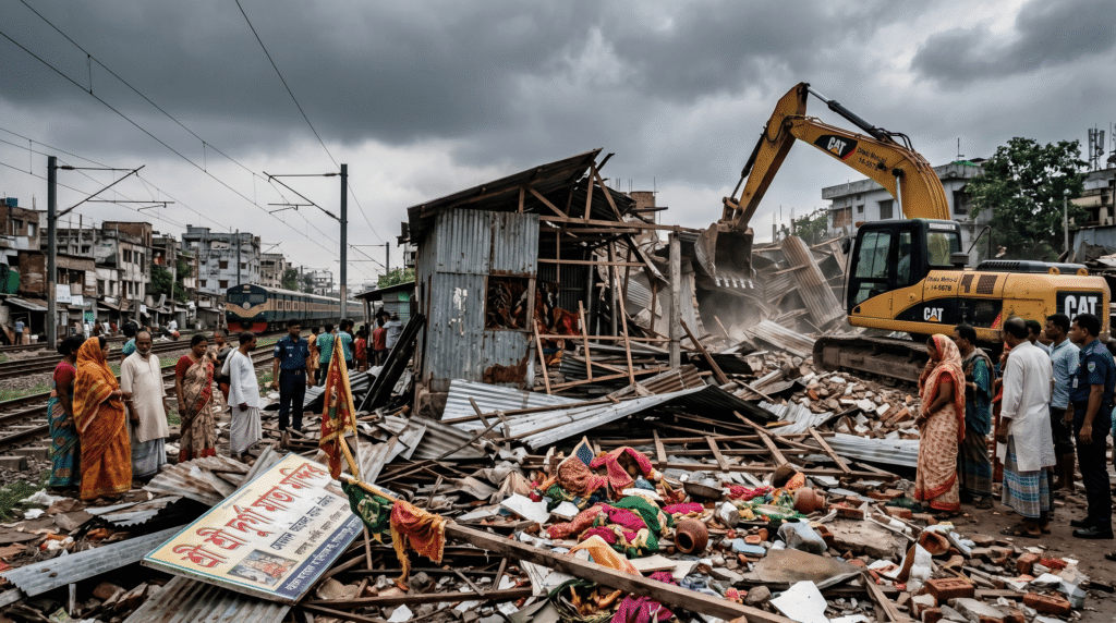 Dhaka Durga Temple Demolition