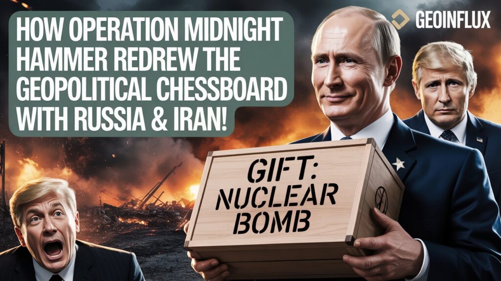 How Operation Midnight Hammer Redrew the Geopolitical Chessboard with Russia & Iran