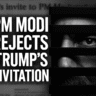 PM Modi Rejects Trump's Invitation