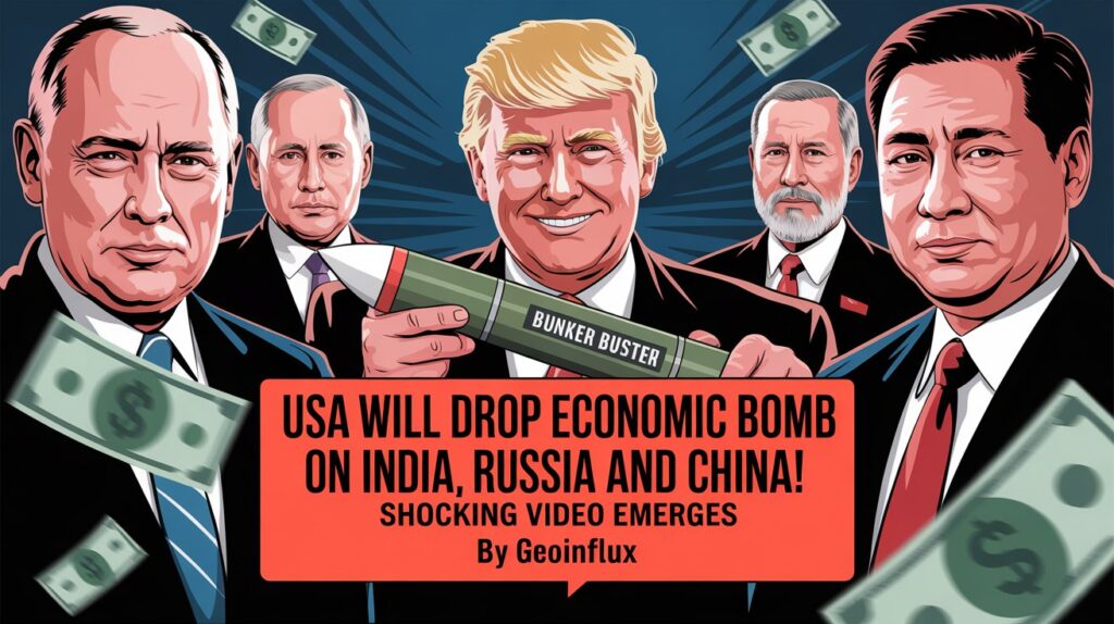 US Sanctions on India The Rising Threat of Washington’s “Economic Bunker Buster”