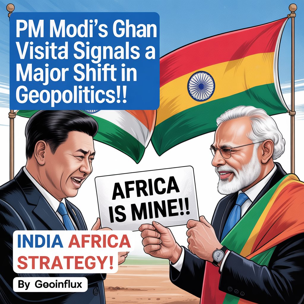 India Africa Strategy PM Modi’s Ghana Visit Signals a Major Shift in Geopolitics