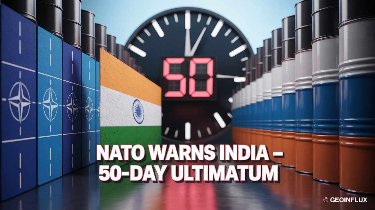 NATO Warns India