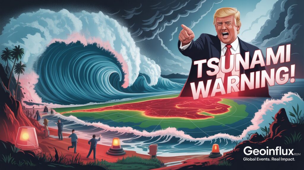 Trump Tsunami Warning Shocks World After 8.8 Earthquake in Russia: Pacific Ring of Fire on Edge
