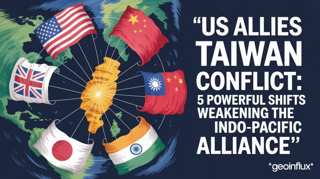 US allies taiwan conflict