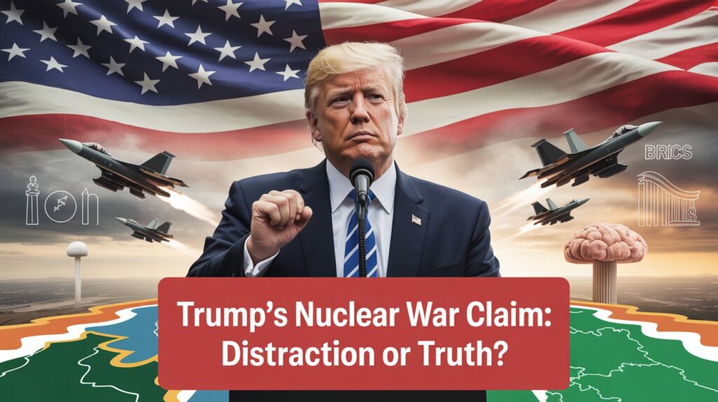 Why Donald Trump India Pakistan War Narrative Matters Again