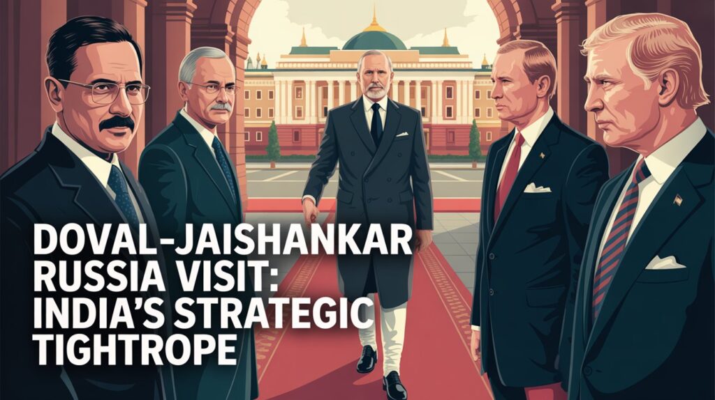 Doval-Jaishankar Russia Visit India Reinforces Strategic Autonomy Amid Rising Global Tensions