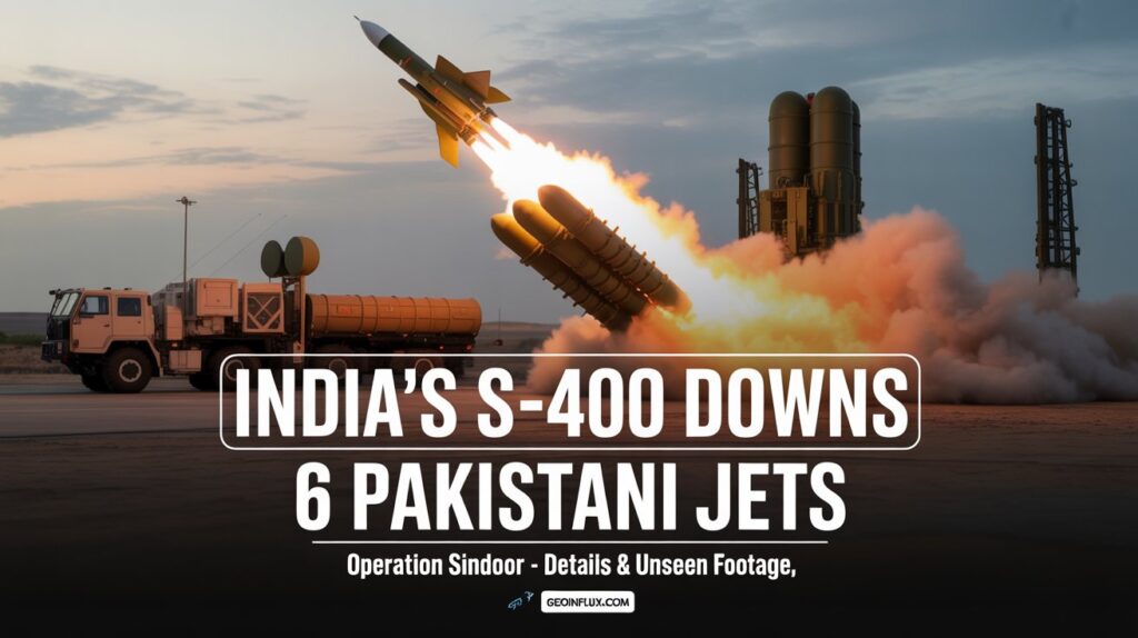 India's S-400 Missile Defense System Downs 6 Pakistani Jets in Operation Sindoor