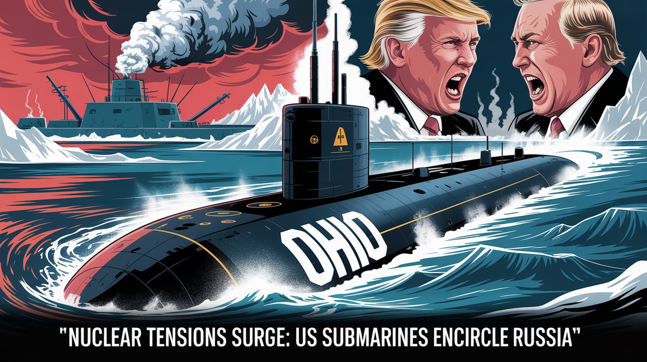 Nuclear Tensions Surge 5 Shocking Moves by the US as Submarines Encircle Russia After ‘Dead Hand’ Warning
