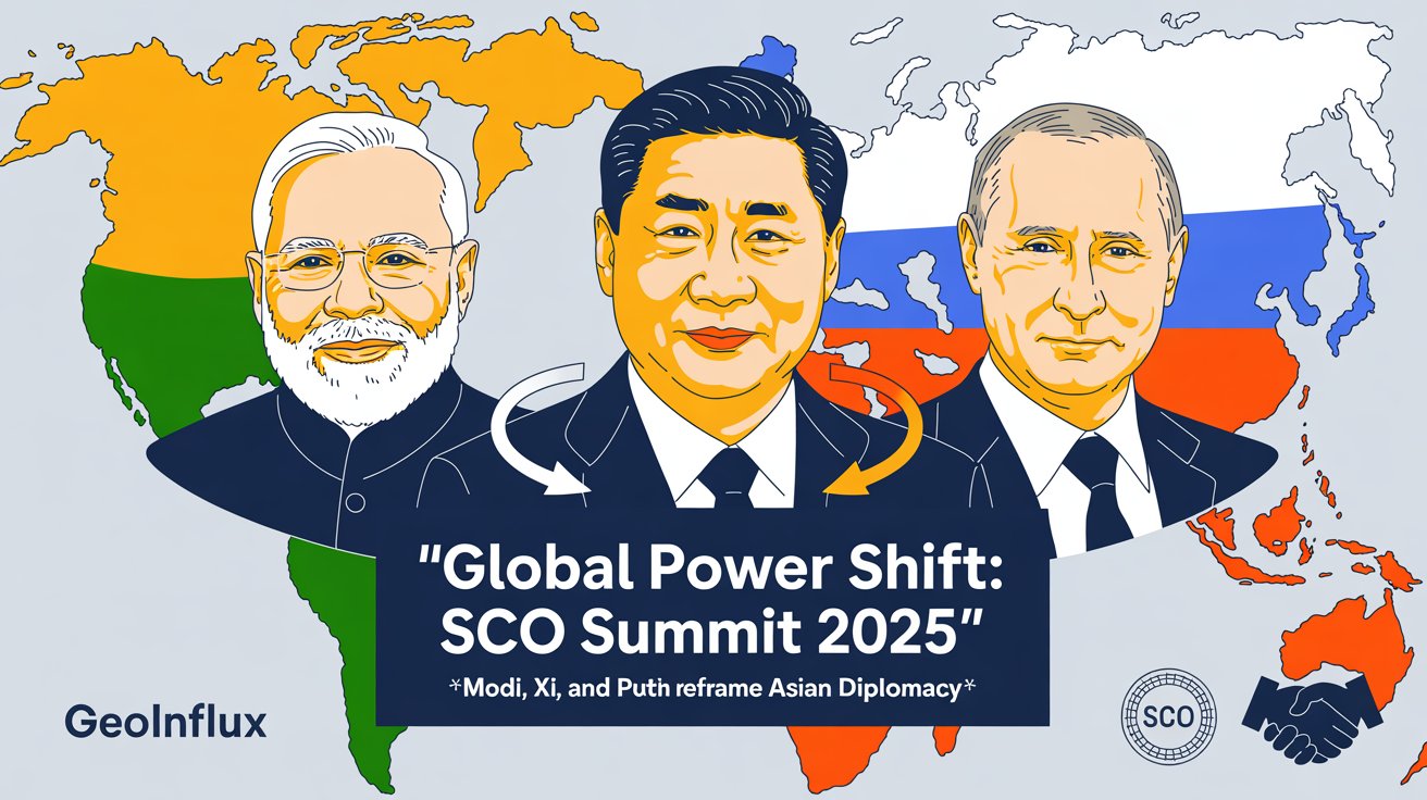SCO Summit 2025 in Tianjin 7 Global Power Shifts as Modi, Xi, and Putin Redefine Asian Diplomacy.