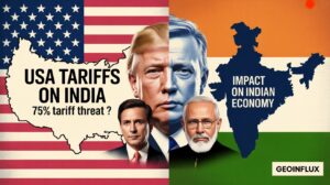 USA Tariffs on India Could Rise to 75% if Alaska Summit Fails US Warns India.