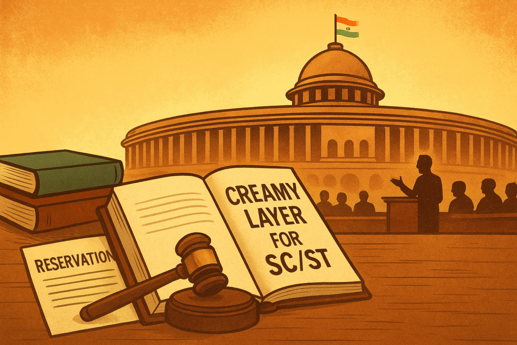 Latest News: Creamy Layer in SC/ST Reservation