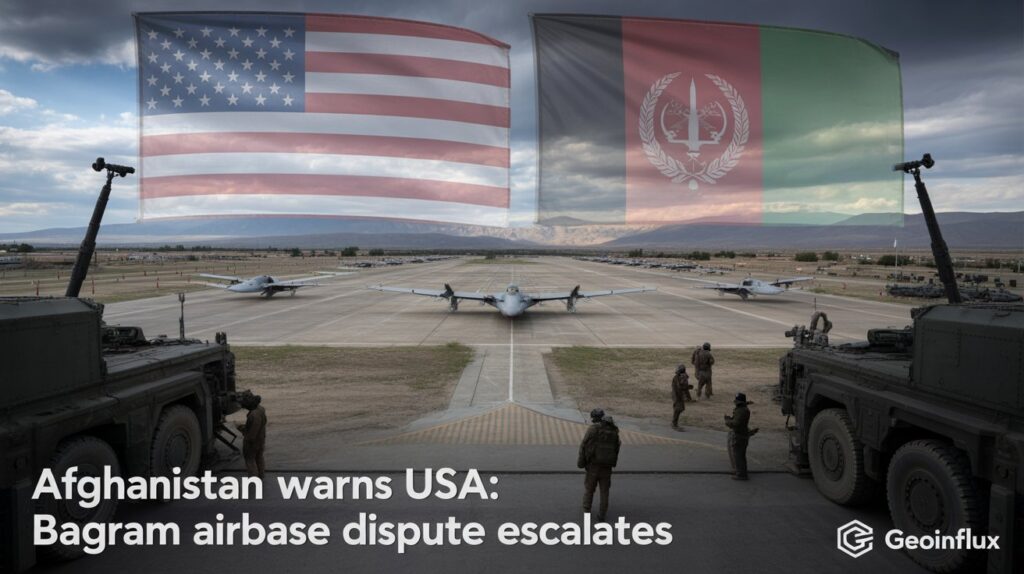 Afghanistan Warns USA