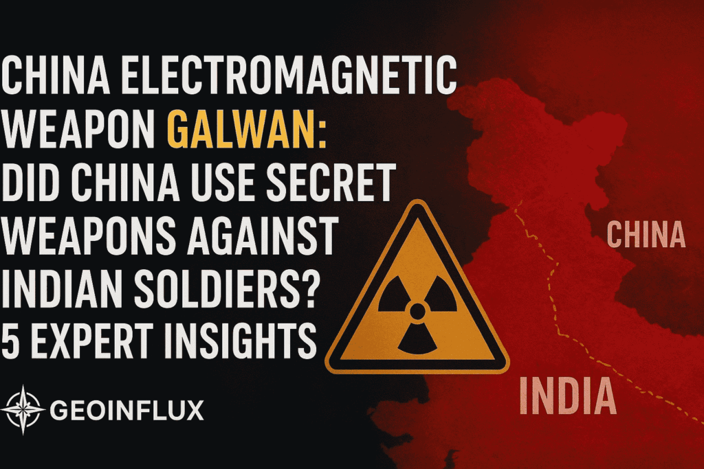 China Electromagnetic Weapon Galwan Did China Use Secret Weapons Against Indian Soldiers 5 Expert Insights