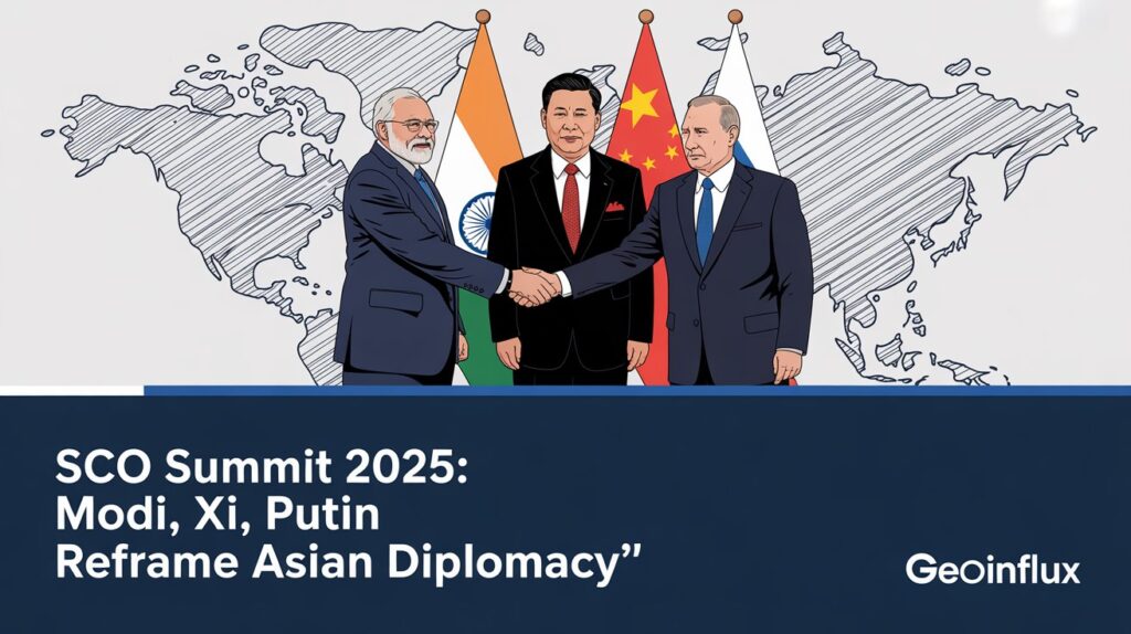 India Russia China Geopolitical Impact SCO Summit 2025 Key Shifts in Global Order