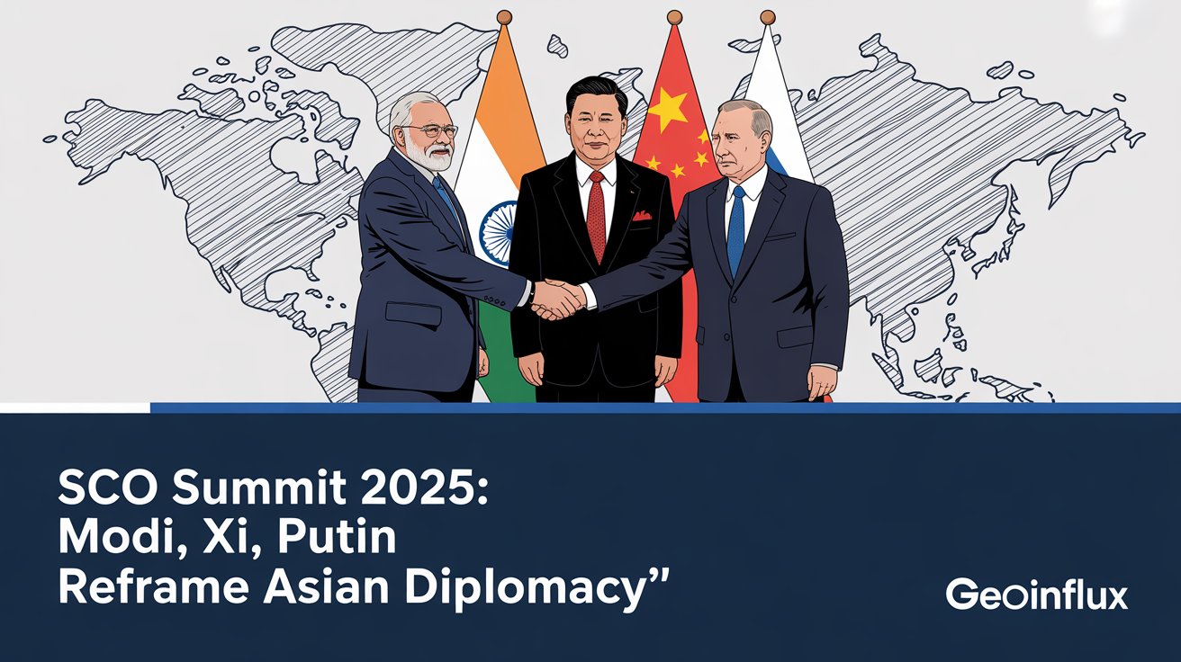 India Russia China Geopolitical Impact SCO Summit 2025 Key Shifts in Global Order