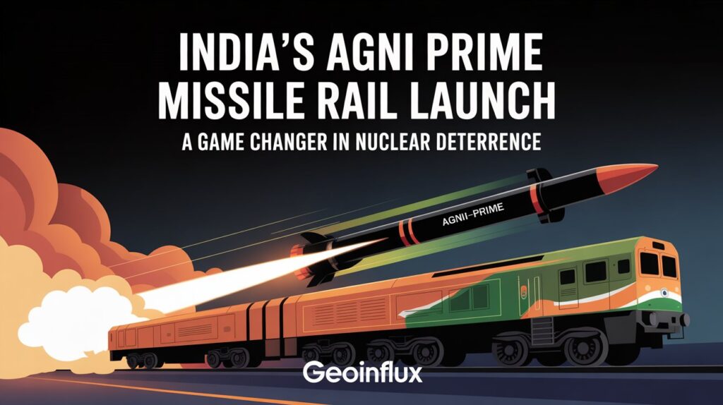 India’s Agni Prime Missile Rail Launch 2025 A Game Changer in Nuclear Deterrence