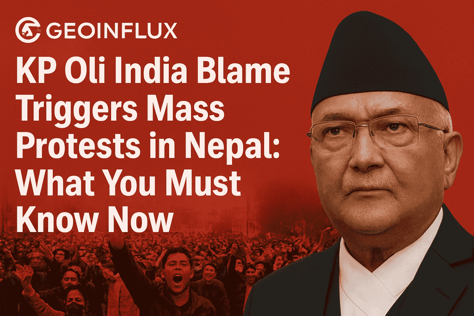 KP Oli India Blame Game Triggers Mass Protests in Nepal