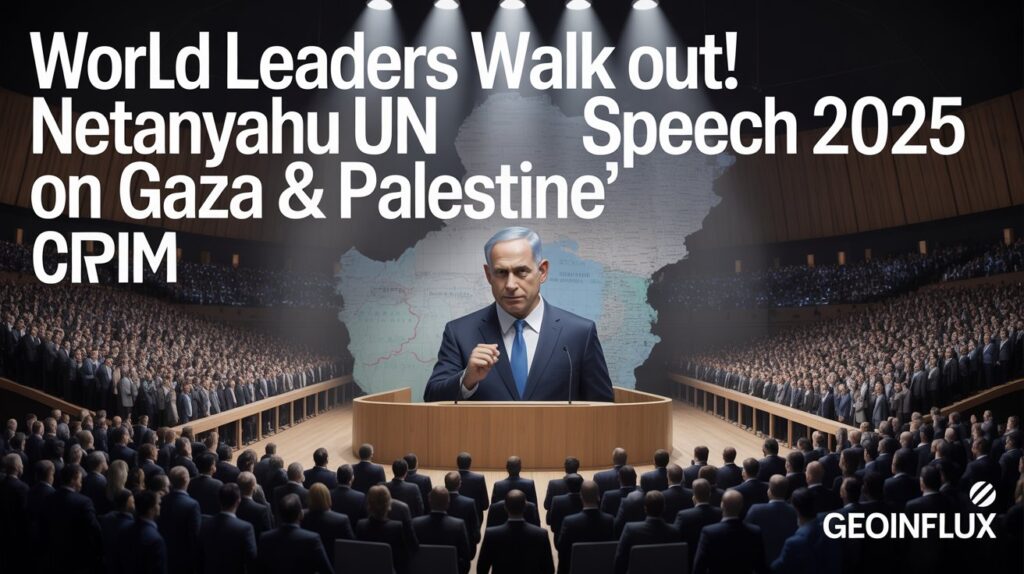 Netanyahu UN Speech 2025 Why Did World Leaders Walk Out Over Gaza and Palestine Recognition