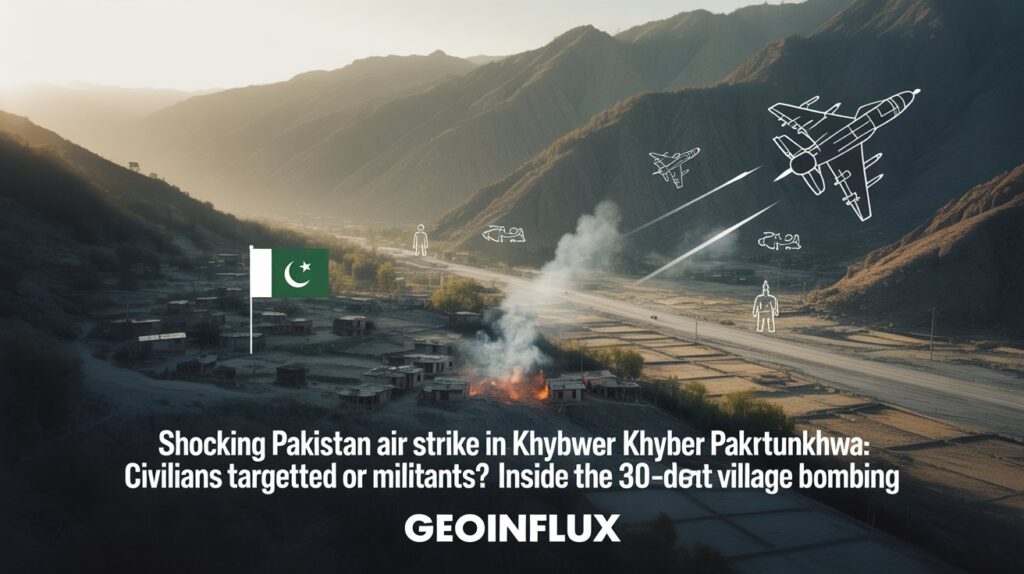 Shocking Pakistan Airstrike 2025 in Khyber Pakhtunkhwa