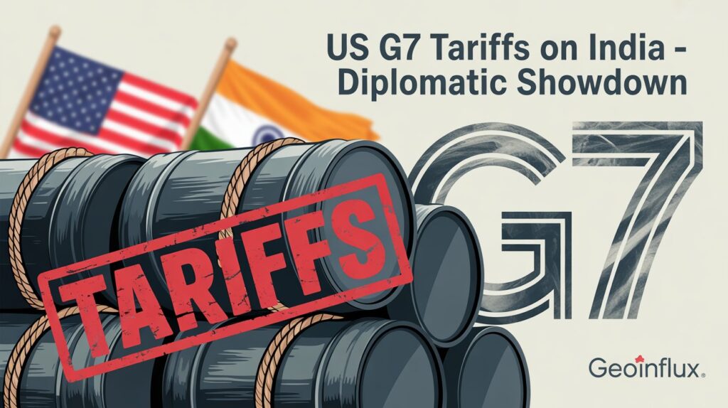 US G7 Tariffs on India and China Over Russian Oil Spark Diplomatic Showdown