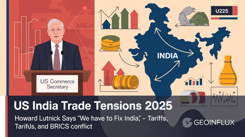 Latest US India Trade Tensions 2025