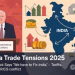 Latest US India Trade Tensions 2025