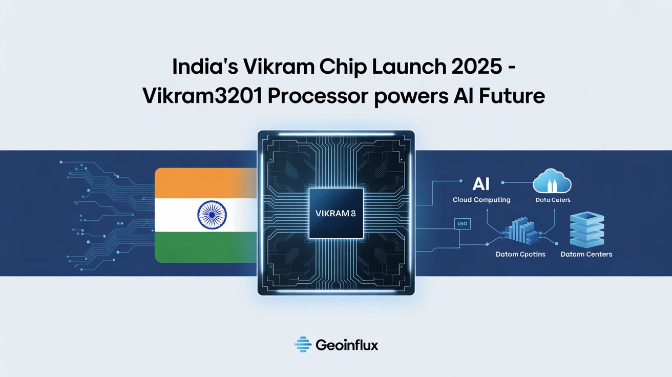 Vikram Chip Launch India Unveils First Indigenous 32-Bit Processor at Semicon India 2025