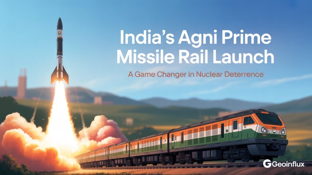Why Agni Prime Missile Rail Launch is a Game Changer