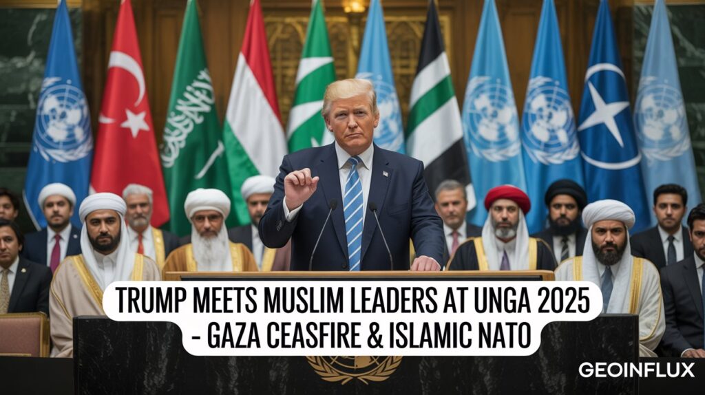 Trump Meets Muslim Leaders at UNGA 2025: 5 Shocking Takeaways on Gaza Ceasefire and Islamic NATO Ambitions