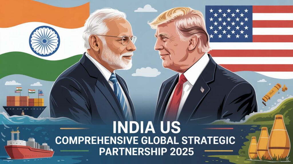 India US Comprehensive Global strategic partnership 2025 background 