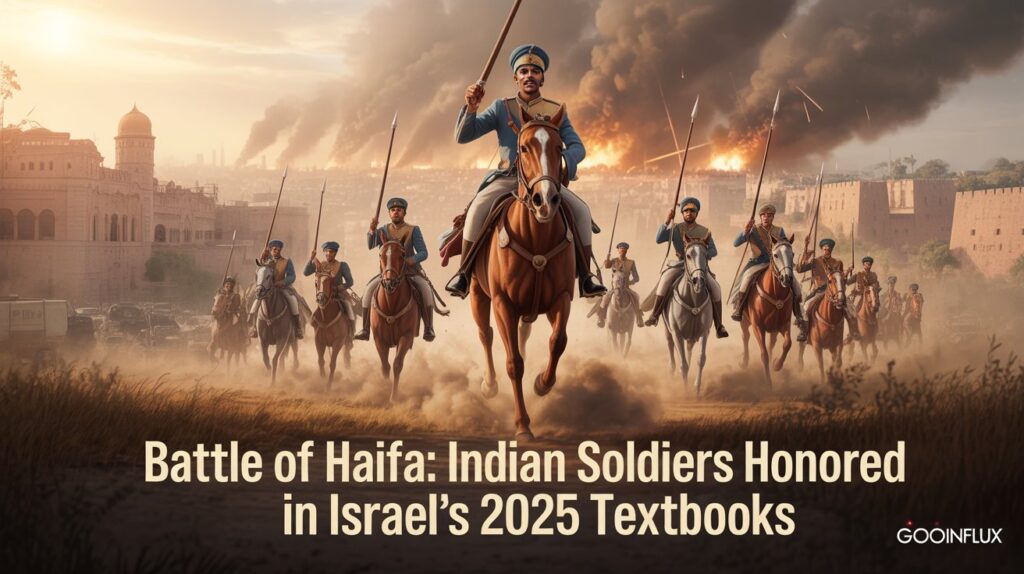 Battle of haifa teen murti chowk