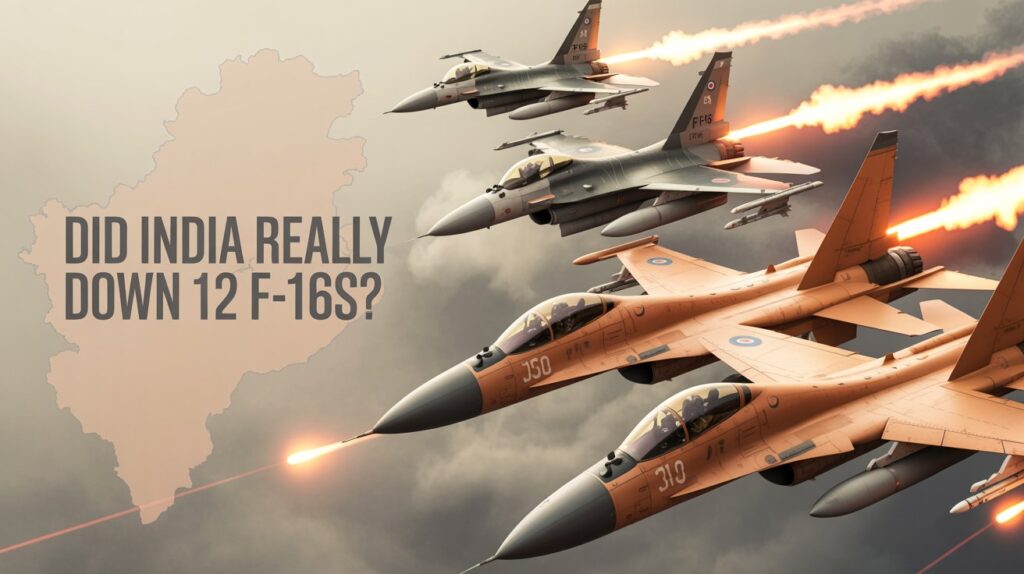India Pakistan Air Supremacy: Did India Really Down 12 F-16s? Operation Sindoor Big Revelation