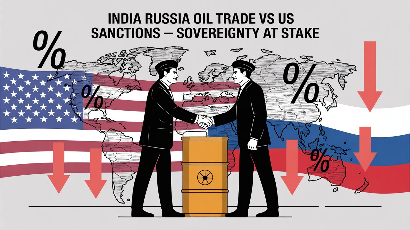 India Russia oil trade US sanctions sovereignty