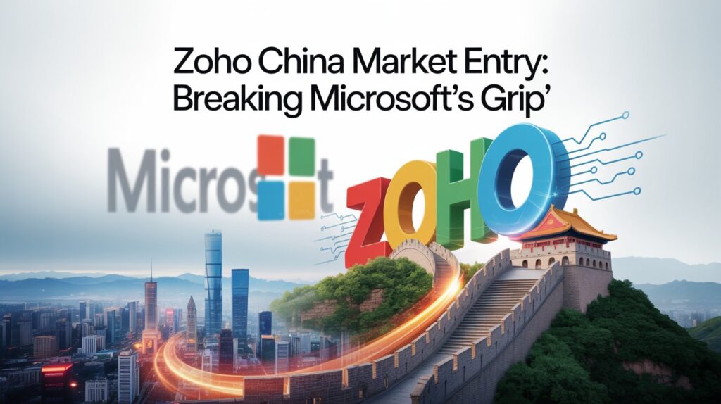 Inside Zoho China Market Entry