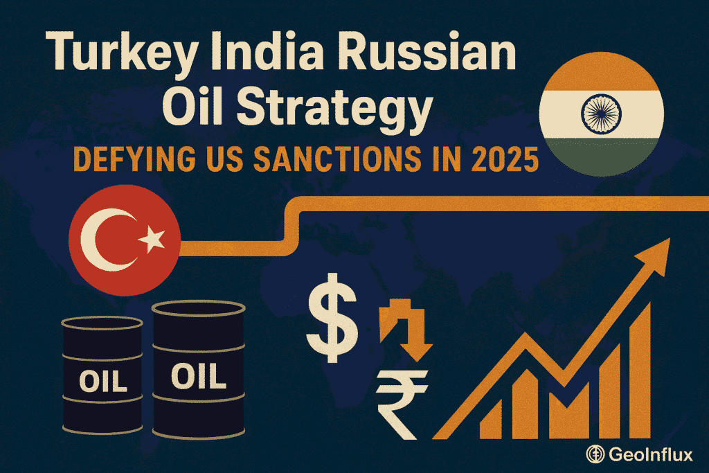 Turkey India Russian Oil Strategy 3 Shocking Reasons Ankara is Defying US Sanctions in 2025 Geoinflux