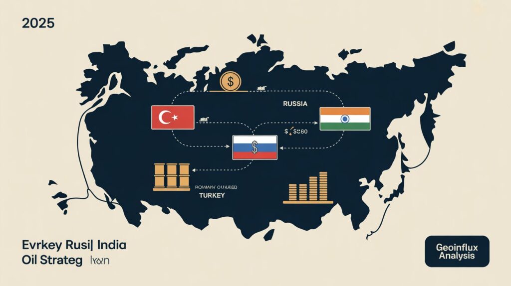 What is Driving the Turkey India Russian Oil Strategy in 2025