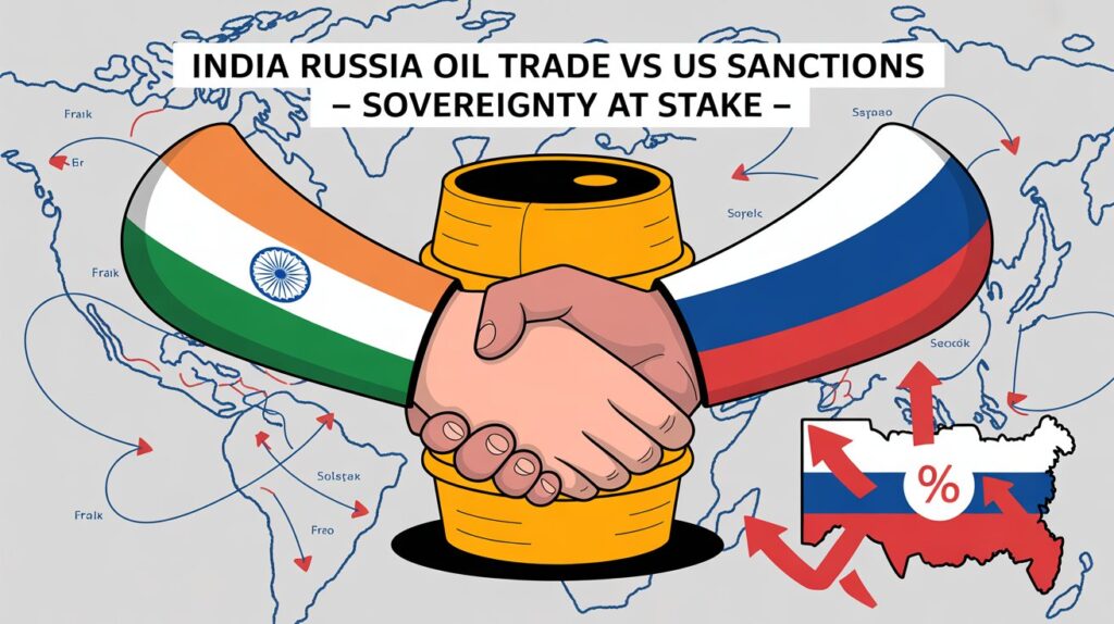 Why India Won’t Bend on India Russia Oil Trade Despite US Sanctions