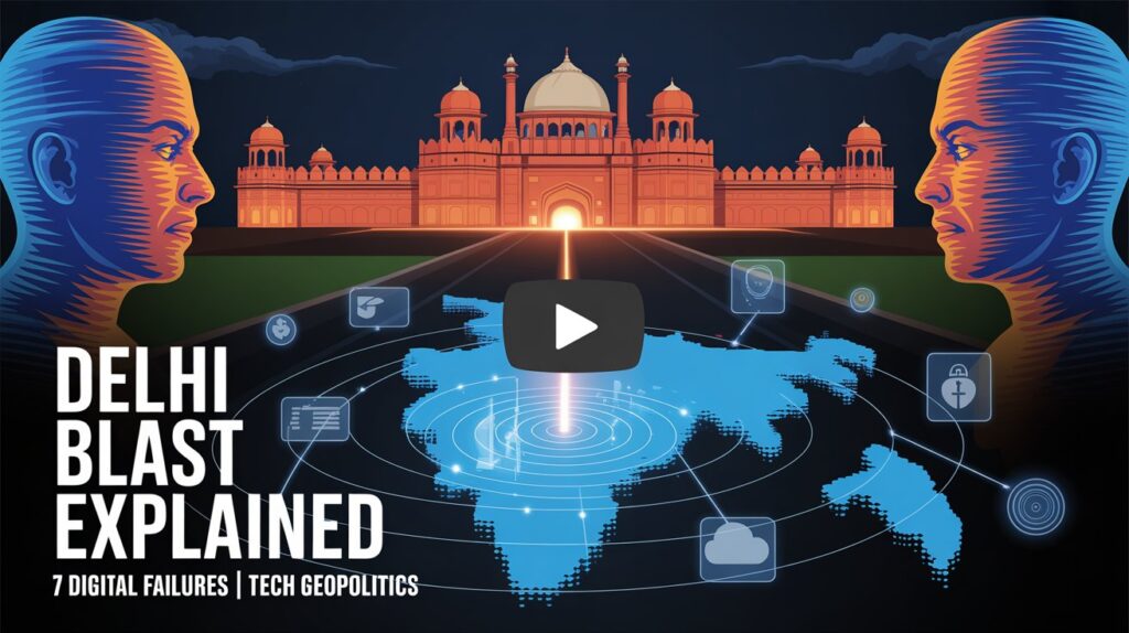 Delhi Blast 2025 Tech-Enabled Terrorism Red Fort Blast