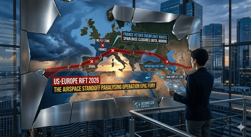 US-Europe Rift 2026 The Airspace Standoff